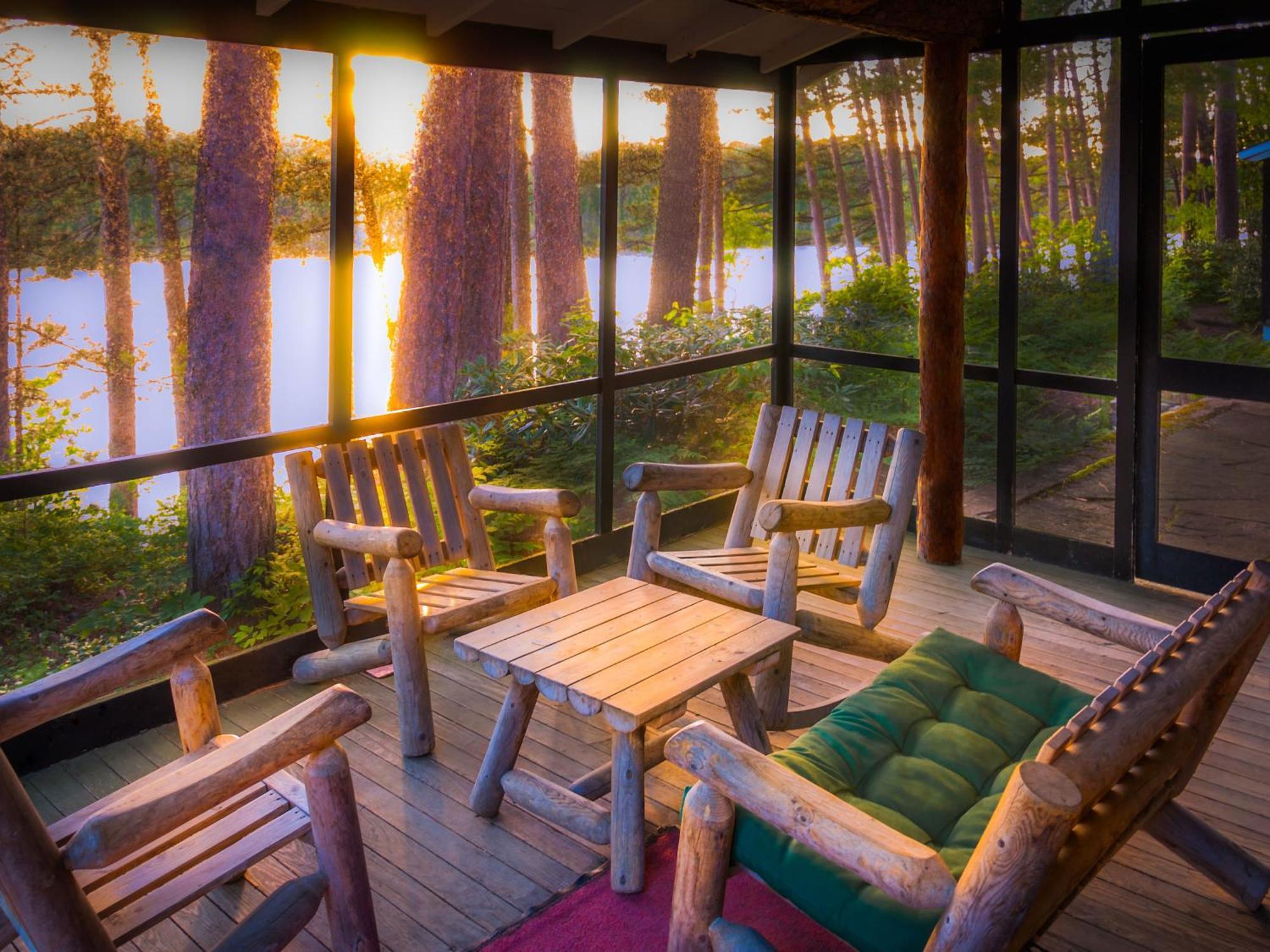 White Pine Camp Hotell Paul Smiths Rum bild