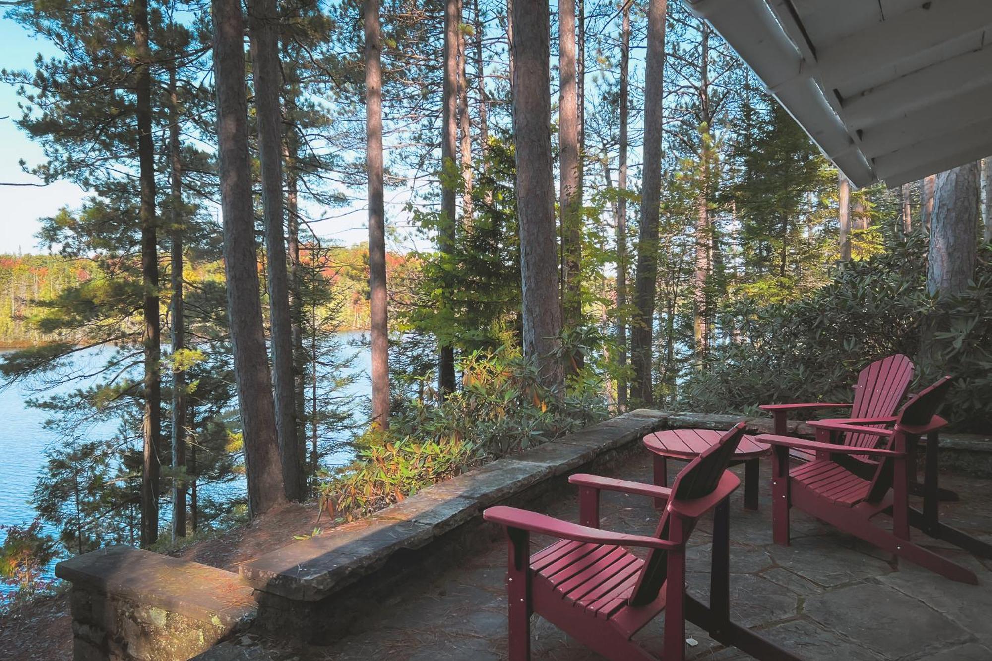 White Pine Camp Hotell Paul Smiths Rum bild