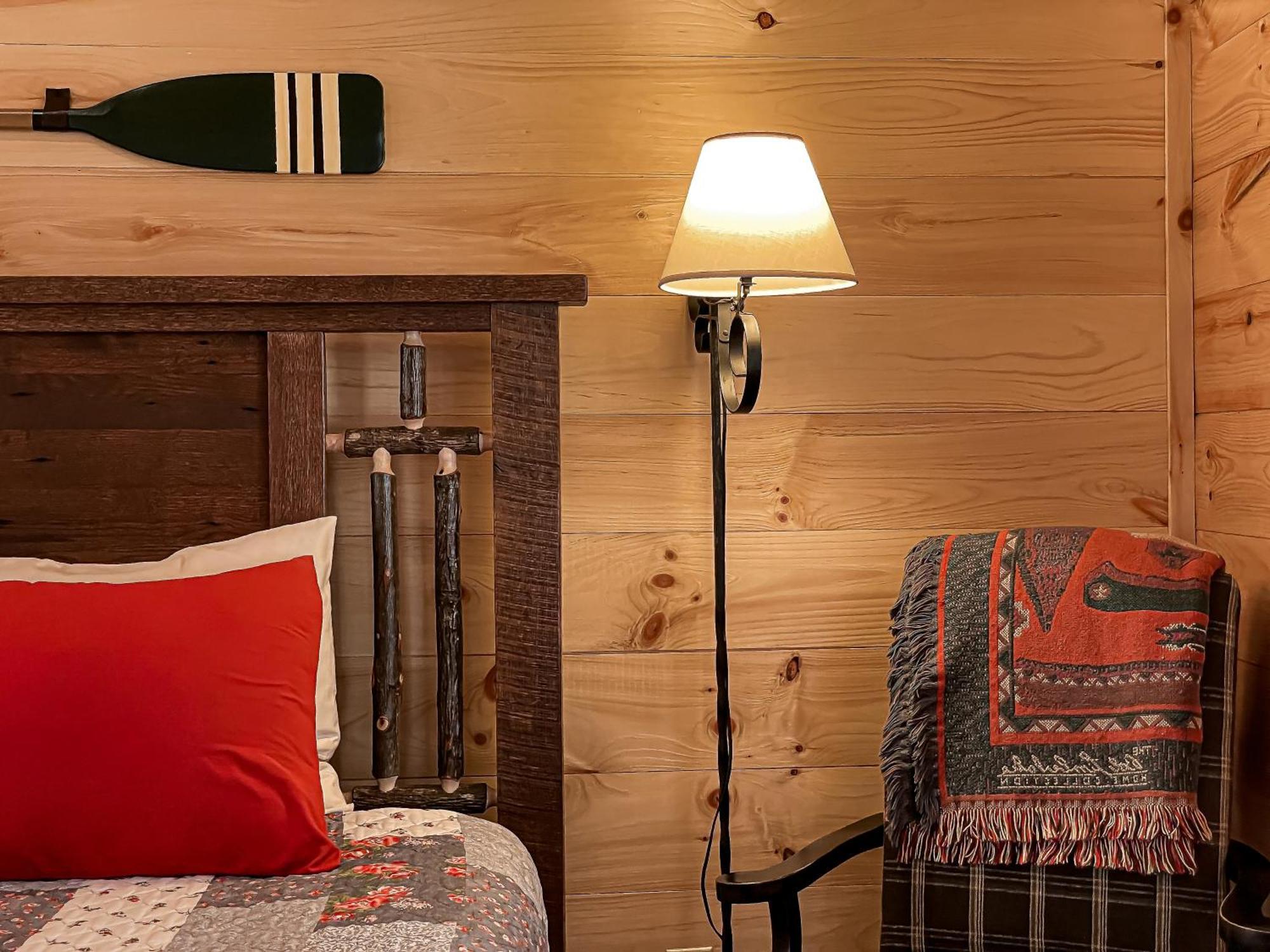 White Pine Camp Hotell Paul Smiths Rum bild