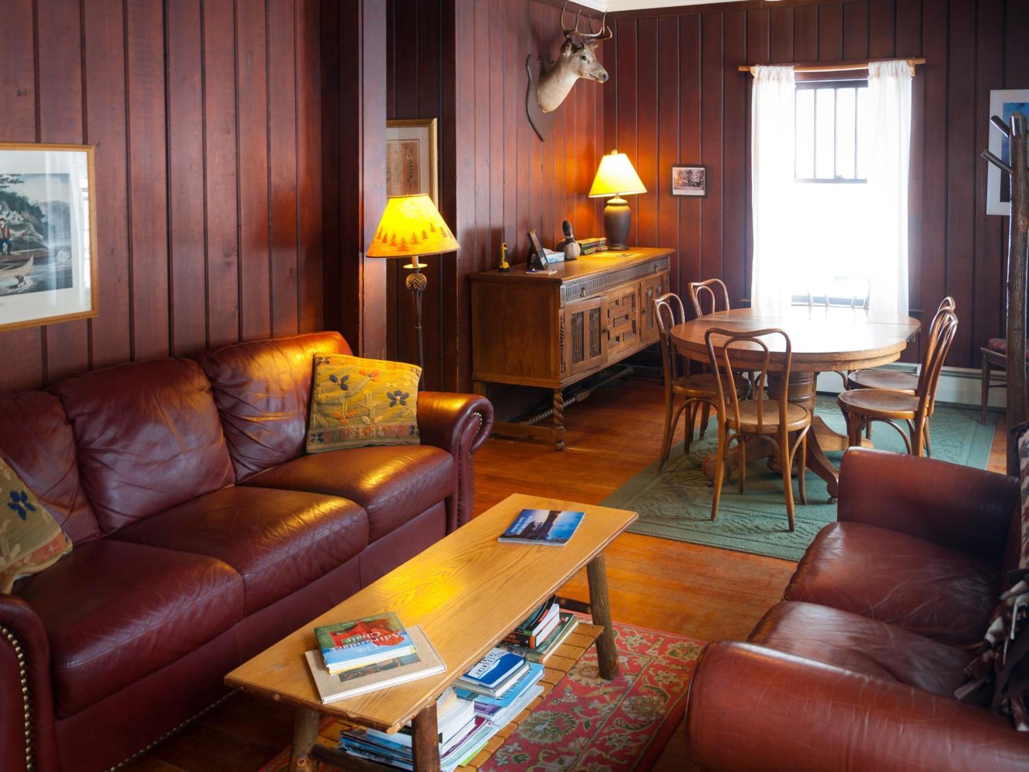 White Pine Camp Hotell Paul Smiths Rum bild