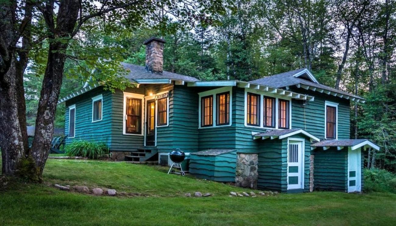 White Pine Camp Hotell Paul Smiths Rum bild