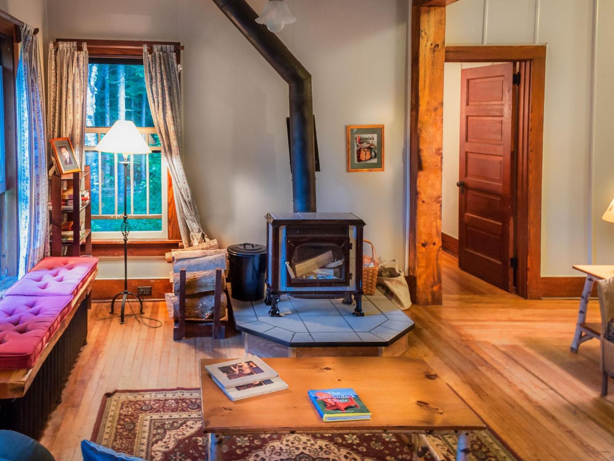 White Pine Camp Hotell Paul Smiths Rum bild